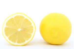 Zitrone Kühlschrank